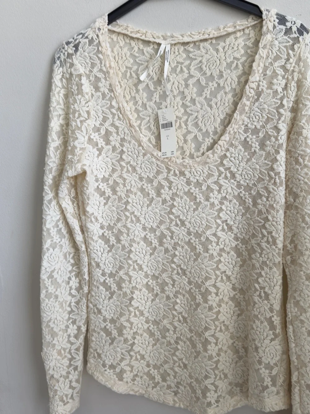 Anthropologie Lace top NWT